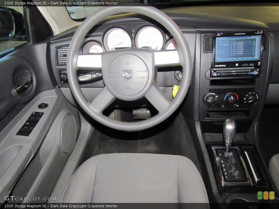 Dark Slate Gray/Light Graystone Interior Steering Wheel for the 2005 Dodge Magnum SE #58864268