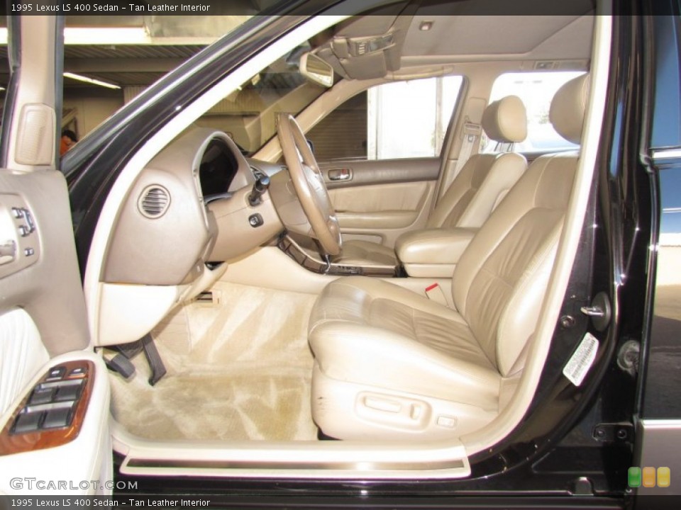 Tan Leather Interior Photo for the 1995 Lexus LS 400 Sedan #58866499