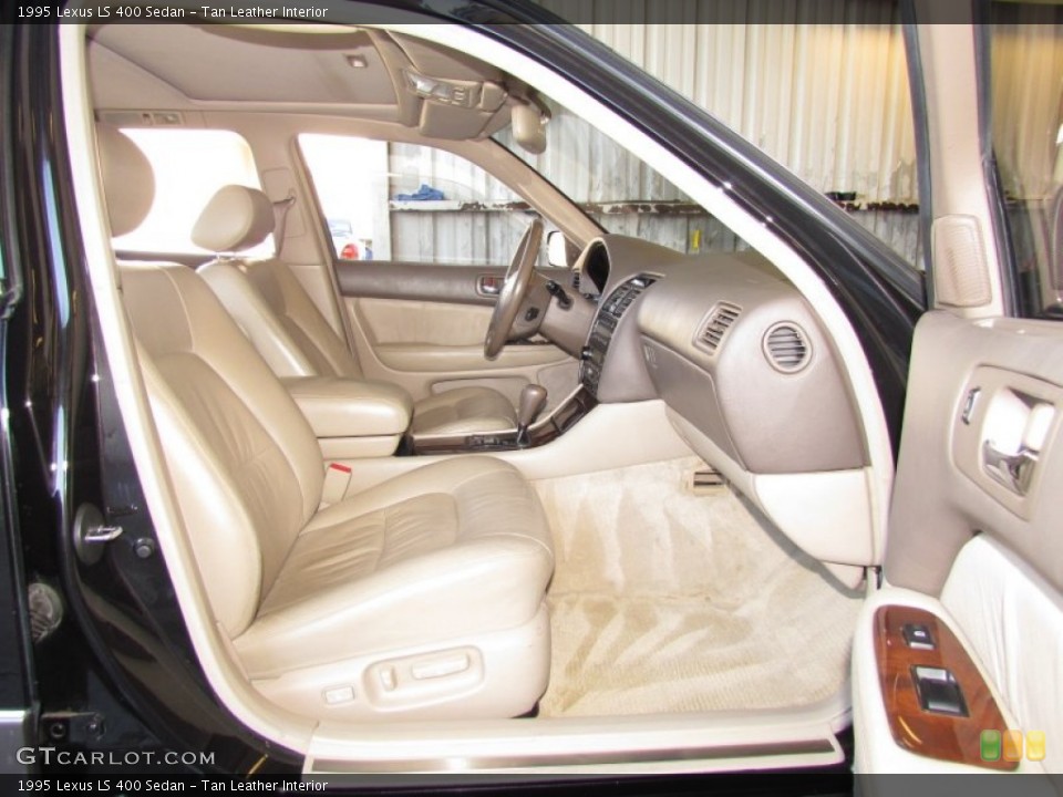 Tan Leather Interior Photo for the 1995 Lexus LS 400 Sedan #58866508
