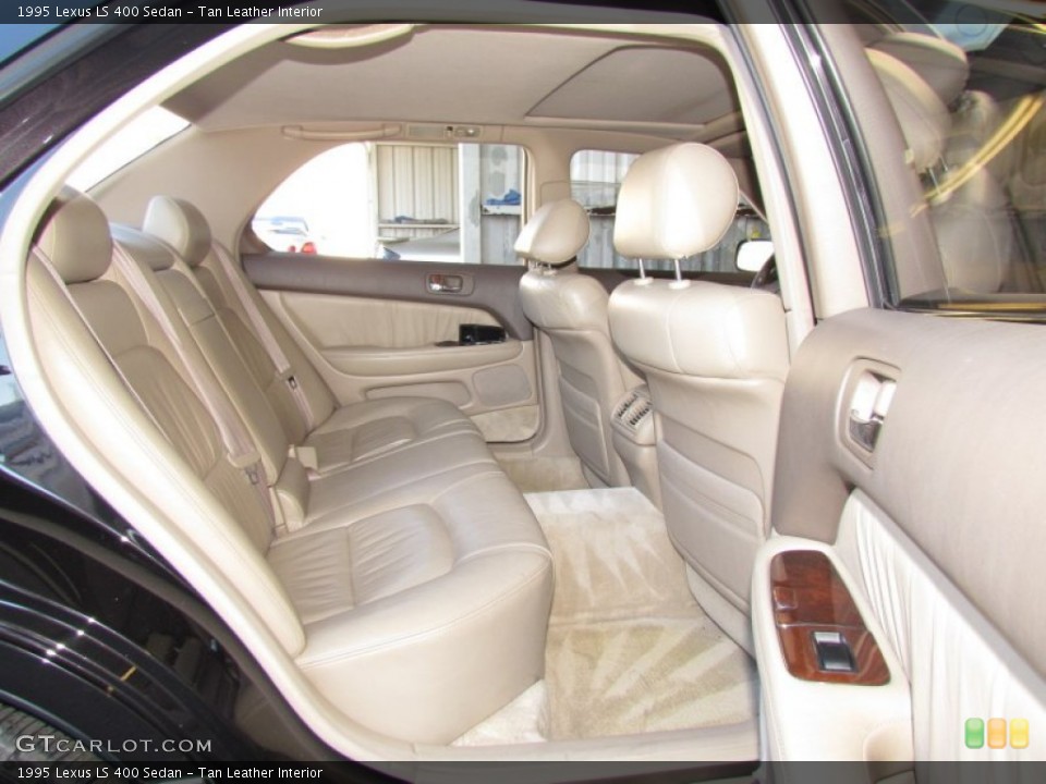 Tan Leather Interior Photo for the 1995 Lexus LS 400 Sedan #58866517