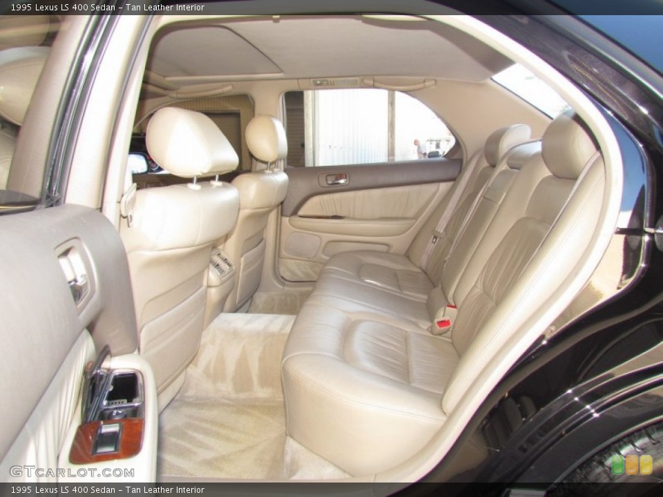 Tan Leather Interior Photo for the 1995 Lexus LS 400 Sedan #58866526
