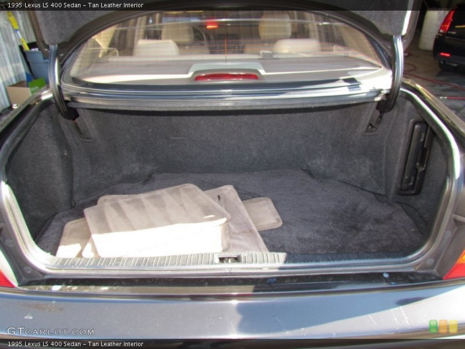 Tan Leather Interior Trunk for the 1995 Lexus LS 400 Sedan #58866593