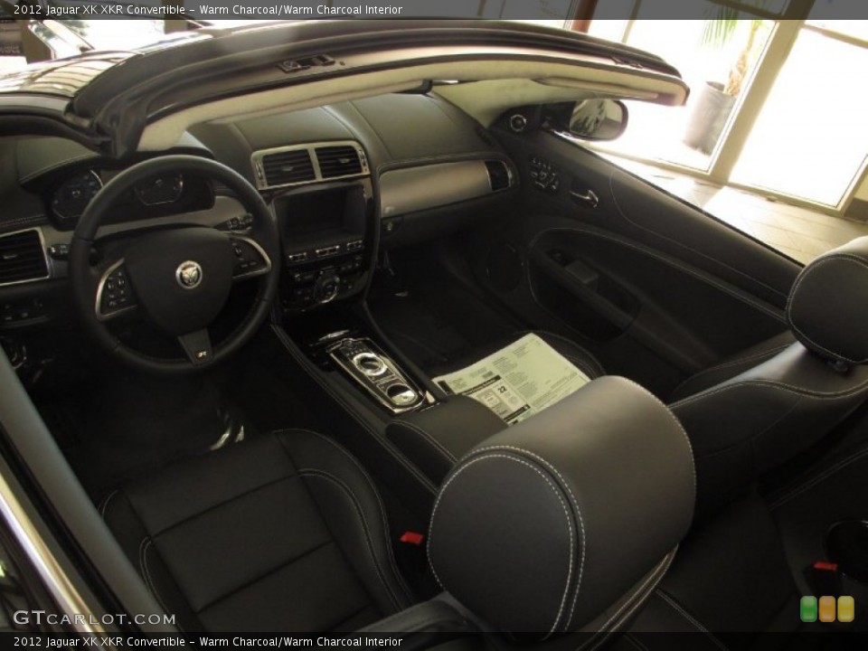 Warm Charcoal/Warm Charcoal Interior Photo for the 2012 Jaguar XK XKR Convertible #58869439