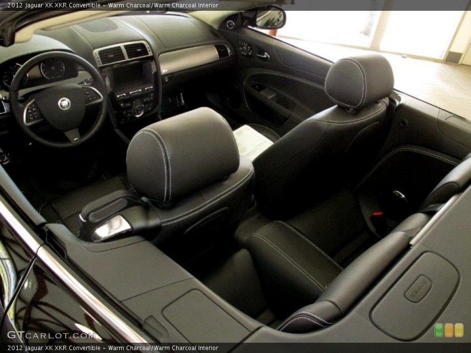 Warm Charcoal/Warm Charcoal Interior Photo for the 2012 Jaguar XK XKR Convertible #58869447