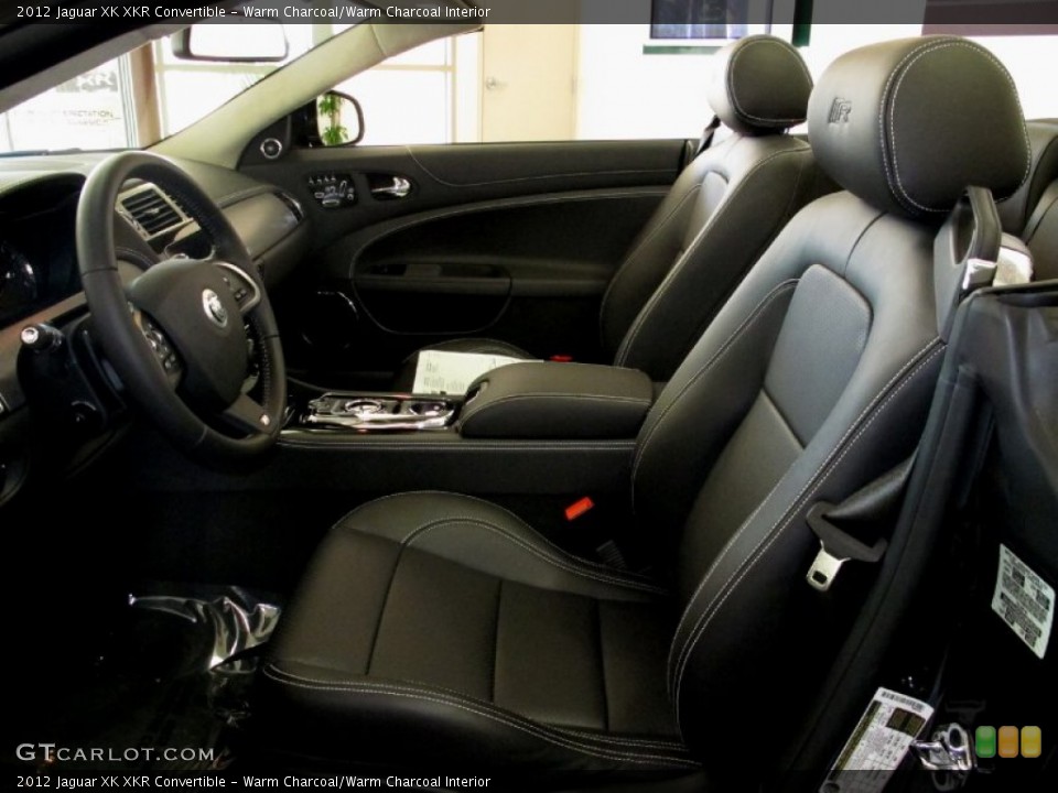 Warm Charcoal/Warm Charcoal Interior Photo for the 2012 Jaguar XK XKR Convertible #58869459