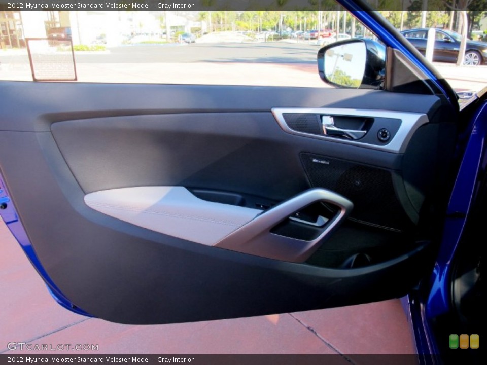 Gray Interior Door Panel for the 2012 Hyundai Veloster  #58869558