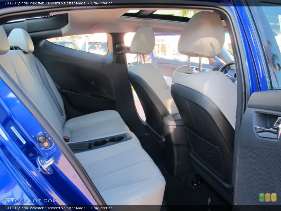 Gray Interior Photo for the 2012 Hyundai Veloster  #58869585
