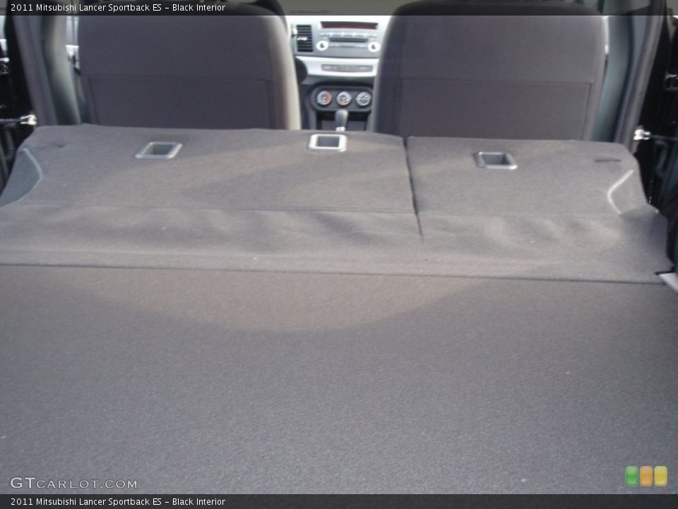 Black Interior Trunk for the 2011 Mitsubishi Lancer Sportback ES #58869693