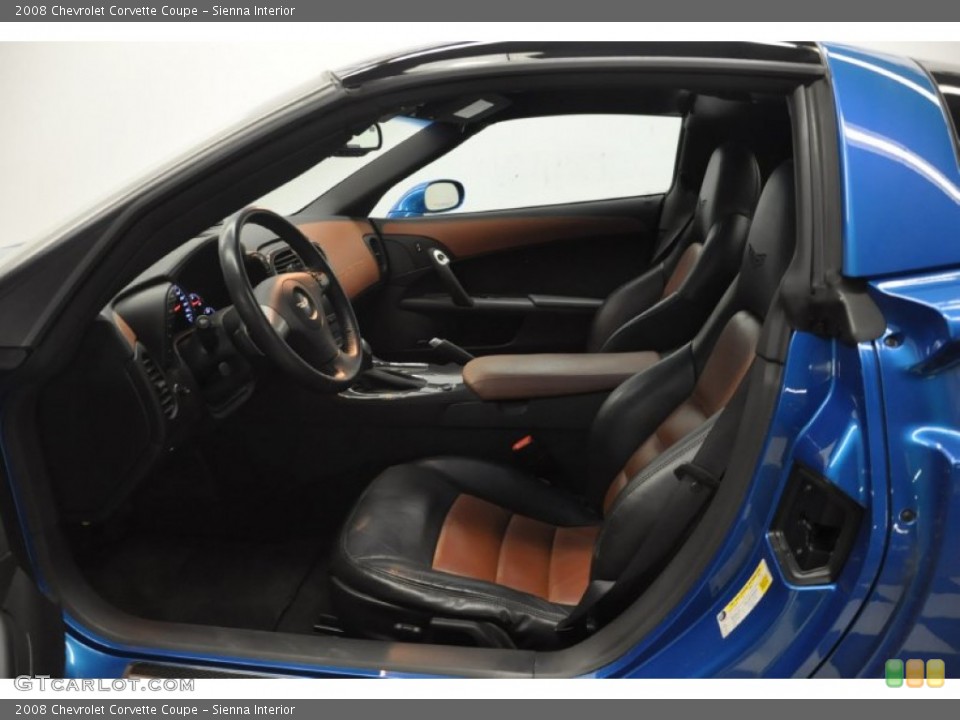 Sienna Interior Photo for the 2008 Chevrolet Corvette Coupe #58871229