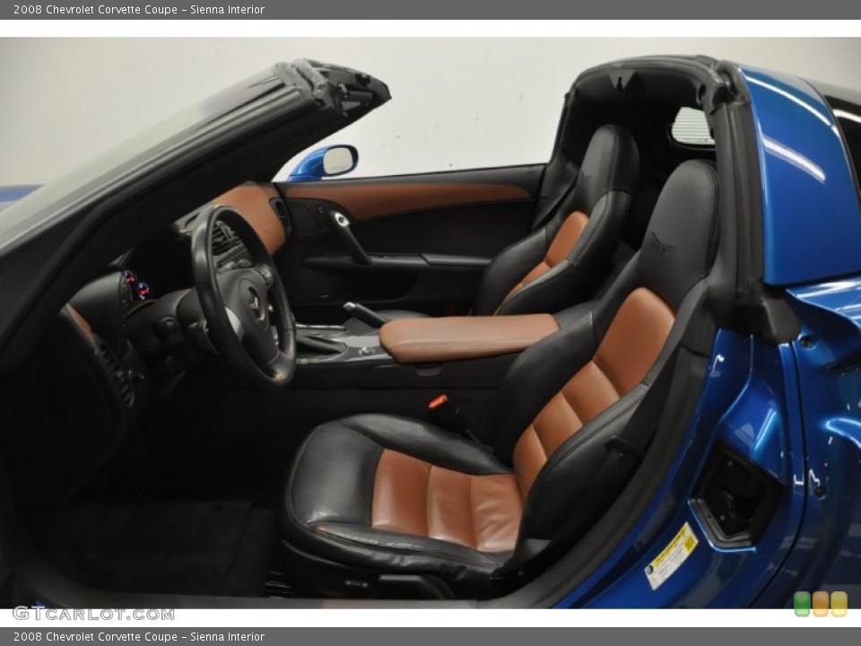 Sienna Interior Photo for the 2008 Chevrolet Corvette Coupe #58871248