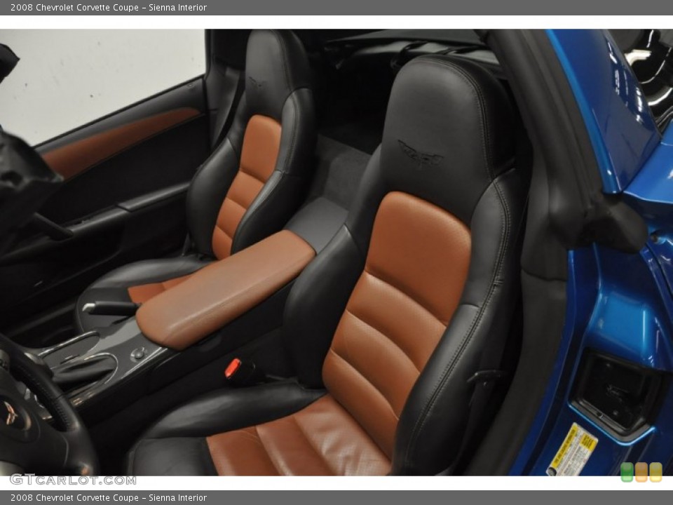 Sienna Interior Photo for the 2008 Chevrolet Corvette Coupe #58871256