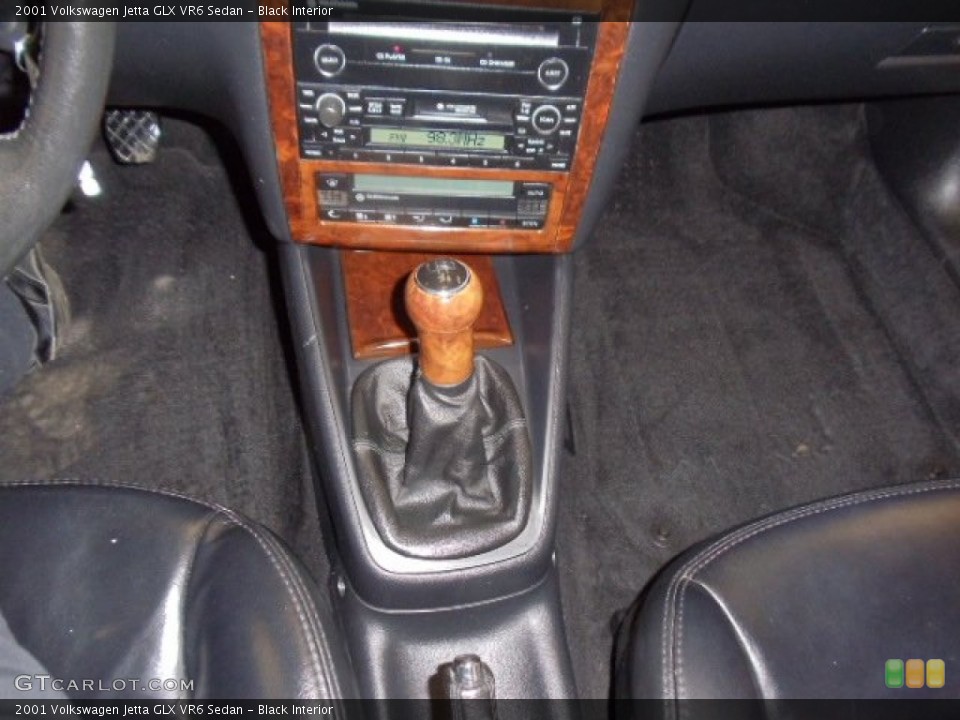 Black Interior Transmission for the 2001 Volkswagen Jetta GLX VR6 Sedan #58872996