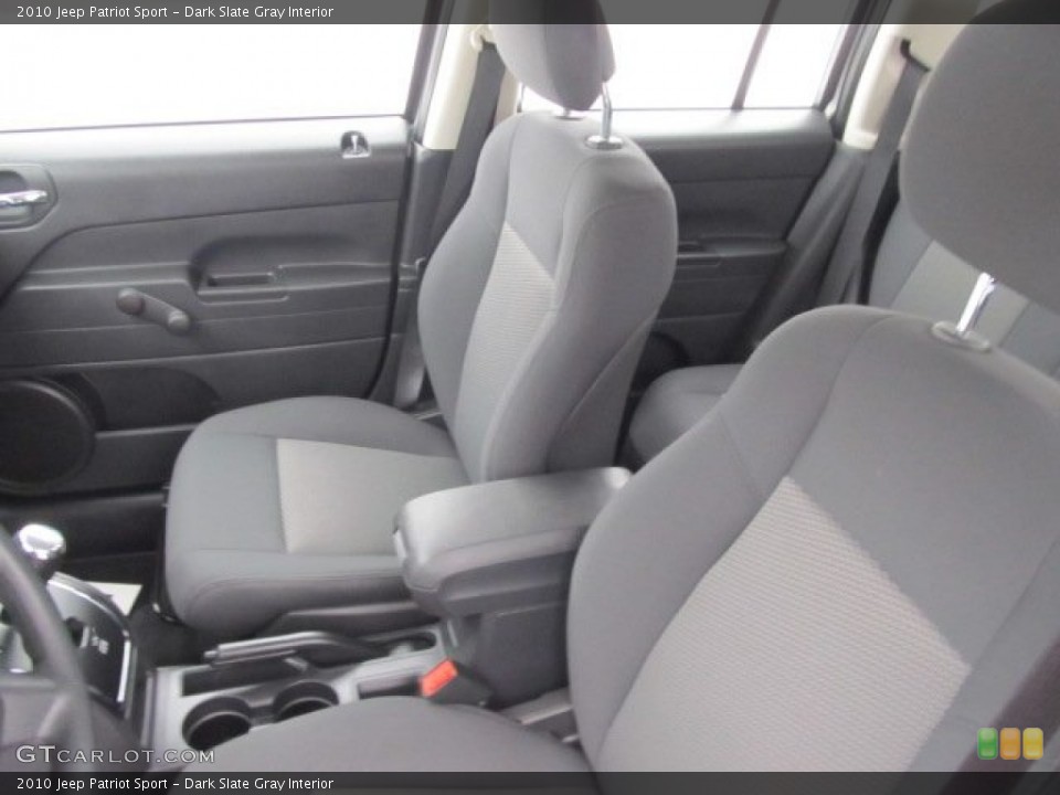 Dark Slate Gray Interior Photo for the 2010 Jeep Patriot Sport #58876167