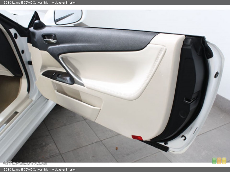 Alabaster Interior Door Panel for the 2010 Lexus IS 350C Convertible #58877373