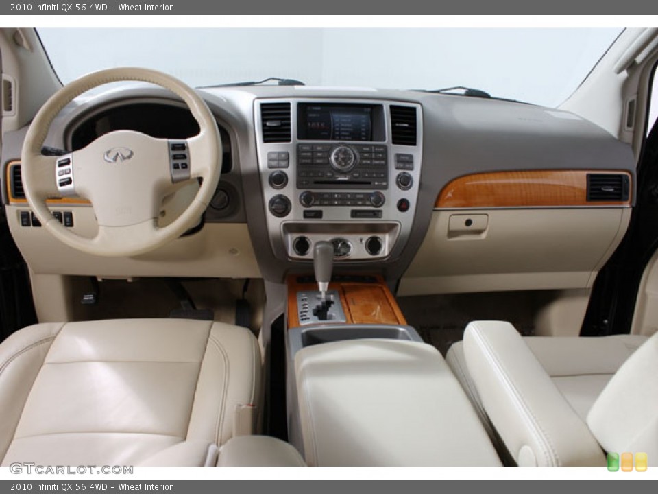Wheat Interior Dashboard for the 2010 Infiniti QX 56 4WD #58878933