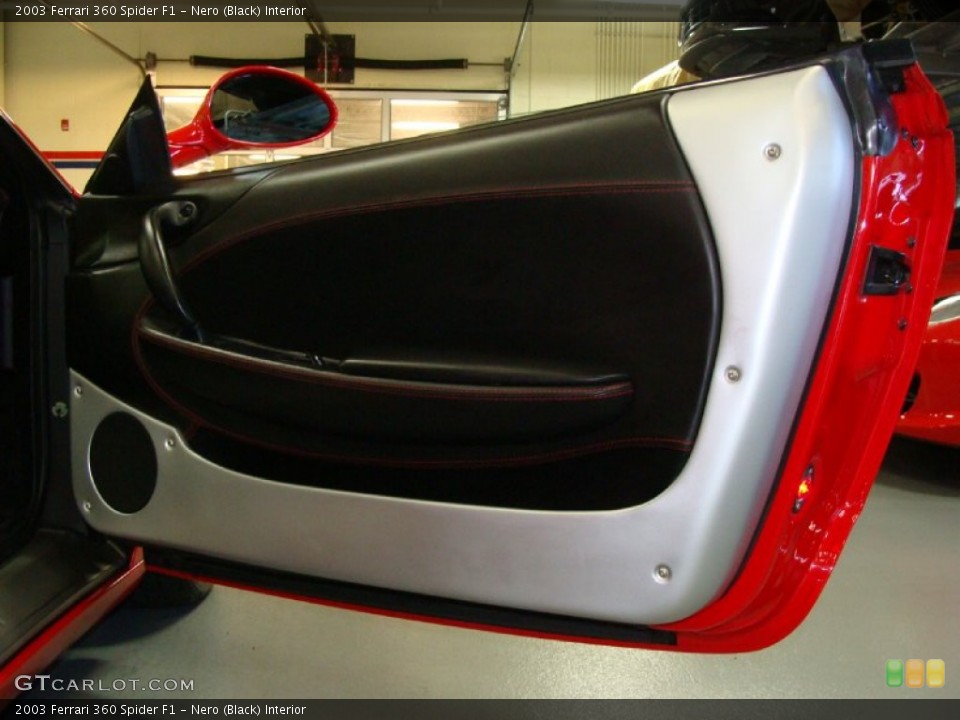 Nero (Black) Interior Door Panel for the 2003 Ferrari 360 Spider F1 #58879650
