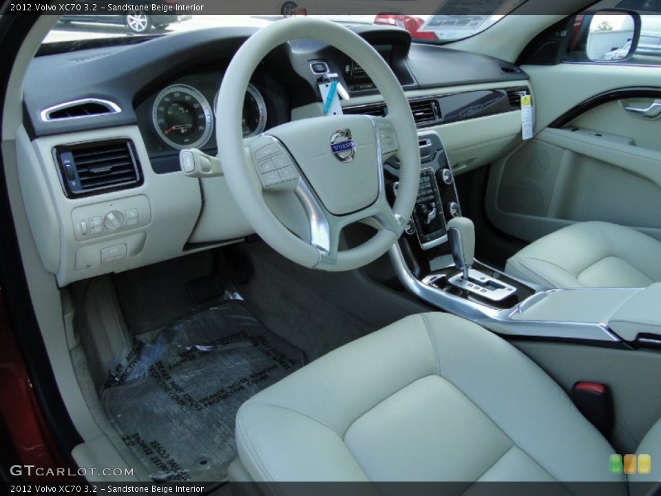 Sandstone Beige Interior Photo for the 2012 Volvo XC70 3.2 #58881330