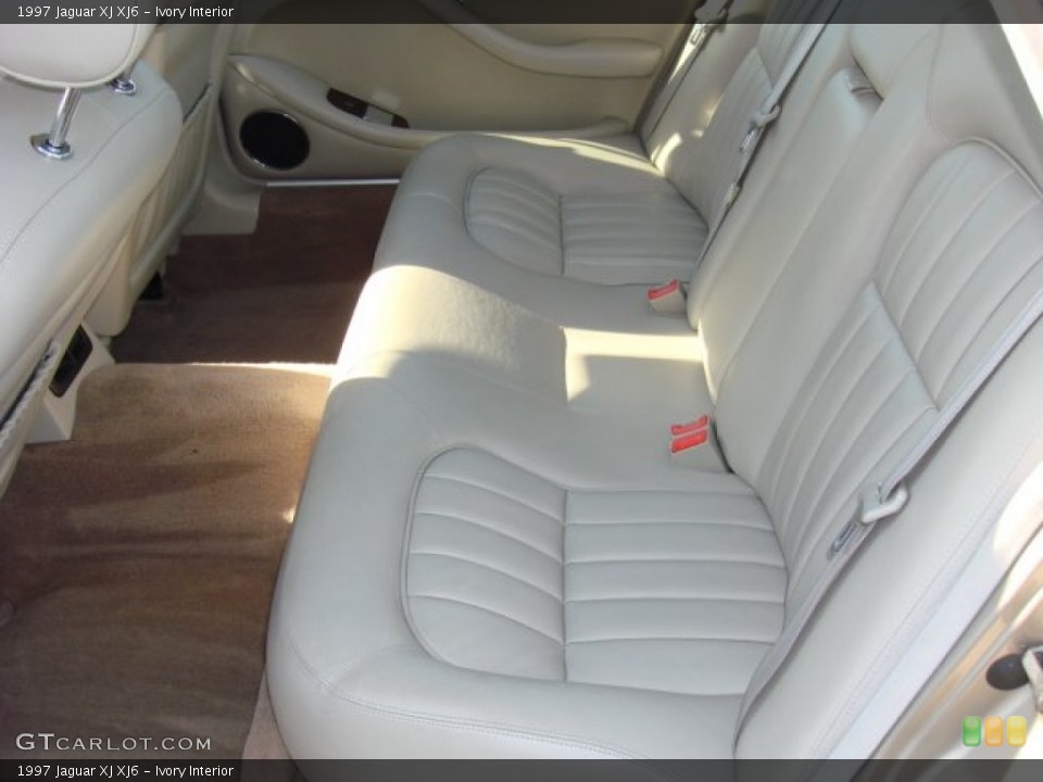 Ivory 1997 Jaguar XJ Interiors