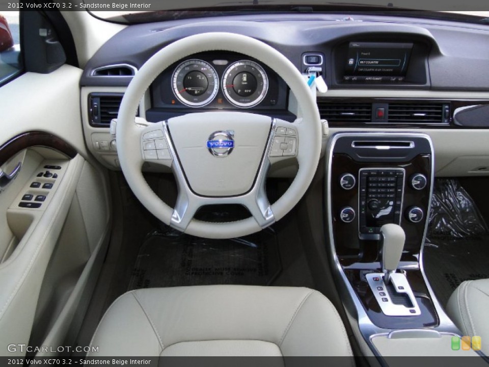 Sandstone Beige Interior Dashboard for the 2012 Volvo XC70 3.2 #58881381