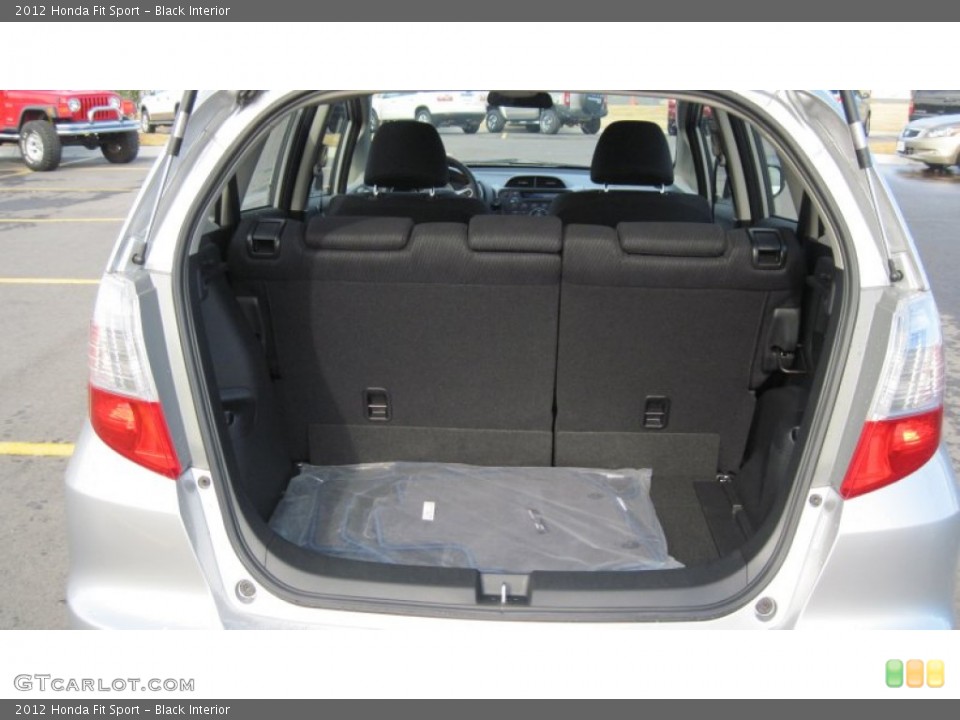 Black Interior Trunk for the 2012 Honda Fit Sport #58883949