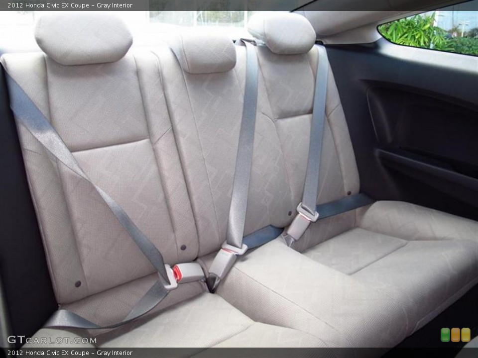 Gray Interior Photo for the 2012 Honda Civic EX Coupe #58884099
