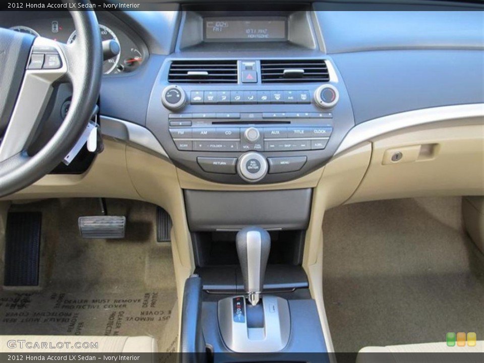 Ivory Interior Controls for the 2012 Honda Accord LX Sedan #58884618