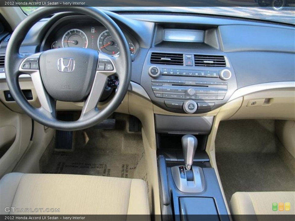 Ivory Interior Dashboard for the 2012 Honda Accord LX Sedan #58884690