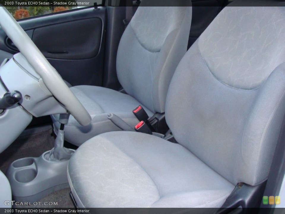 Shadow Gray 2003 Toyota ECHO Interiors