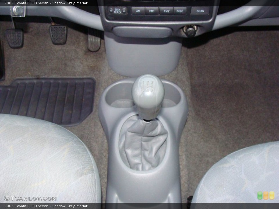 Shadow Gray Interior Transmission for the 2003 Toyota ECHO Sedan #58887312