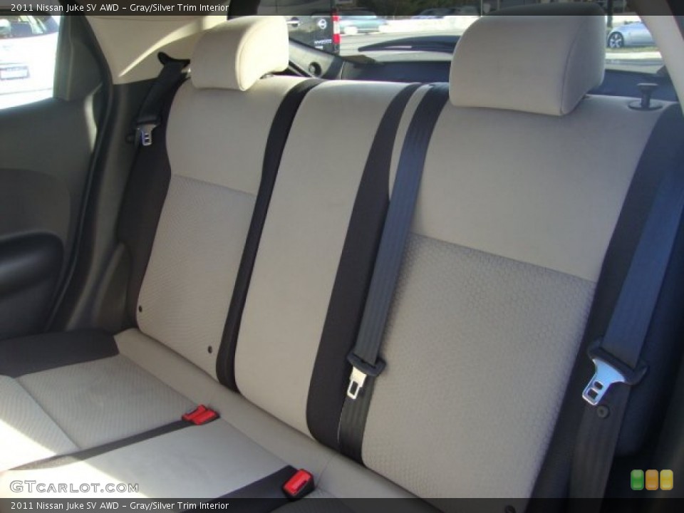 Gray/Silver Trim Interior Photo for the 2011 Nissan Juke SV AWD #58887522