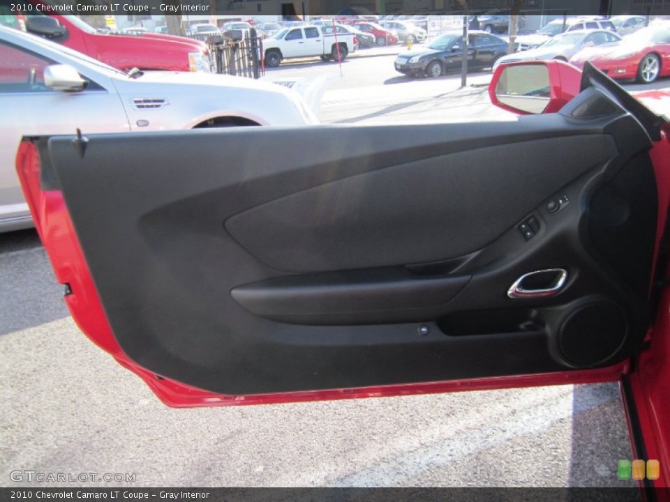 Gray Interior Door Panel for the 2010 Chevrolet Camaro LT Coupe #58887693