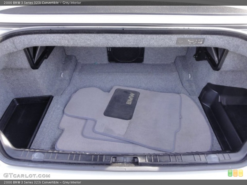 Grey Interior Trunk for the 2000 BMW 3 Series 323i Convertible #58888617