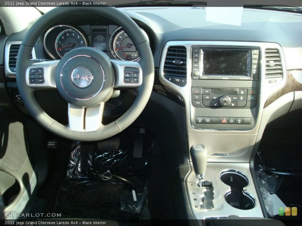 Black Interior Dashboard for the 2012 Jeep Grand Cherokee Laredo 4x4 #58889640