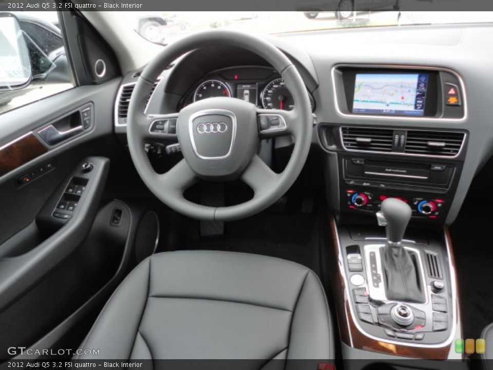 Black Interior Dashboard for the 2012 Audi Q5 3.2 FSI quattro #58889688