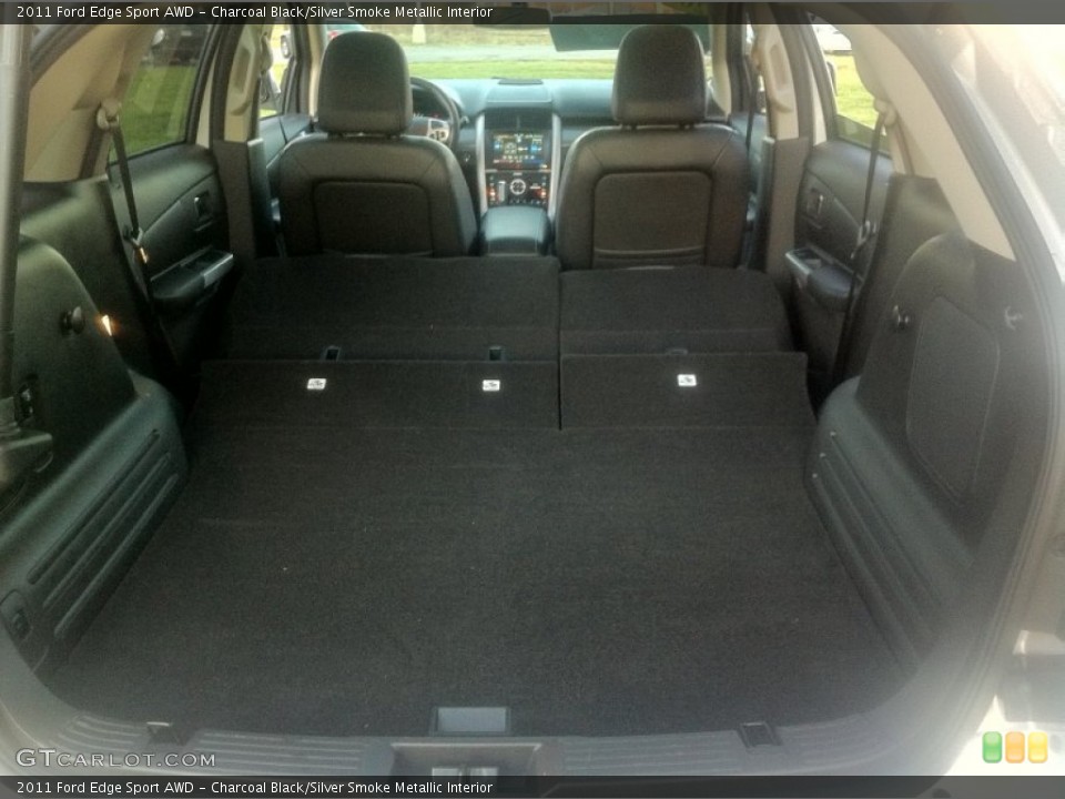 Charcoal Black/Silver Smoke Metallic Interior Trunk for the 2011 Ford Edge Sport AWD #58893474