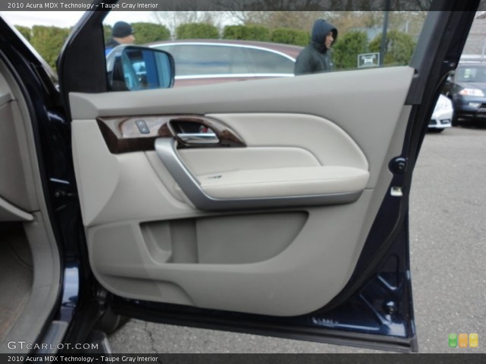 Taupe Gray Interior Door Panel for the 2010 Acura MDX Technology #58893861