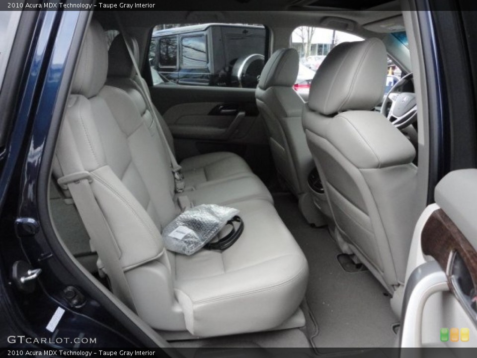 Taupe Gray Interior Photo for the 2010 Acura MDX Technology #58893870