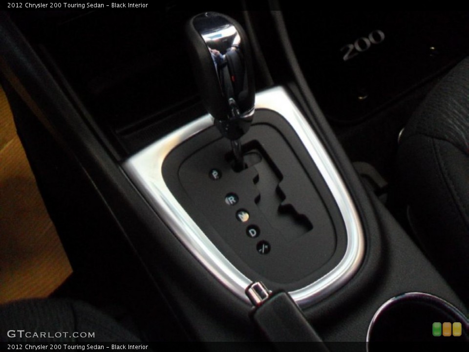 Black Interior Transmission for the 2012 Chrysler 200 Touring Sedan #58894494