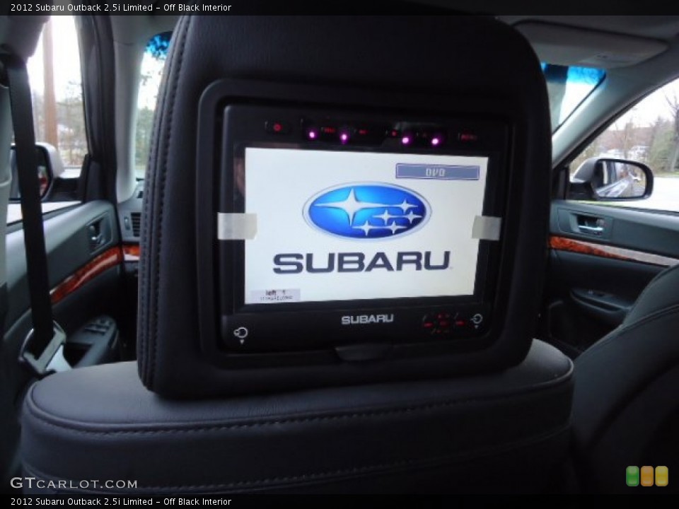 Off Black Interior Photo for the 2012 Subaru Outback 2.5i Limited #58895757