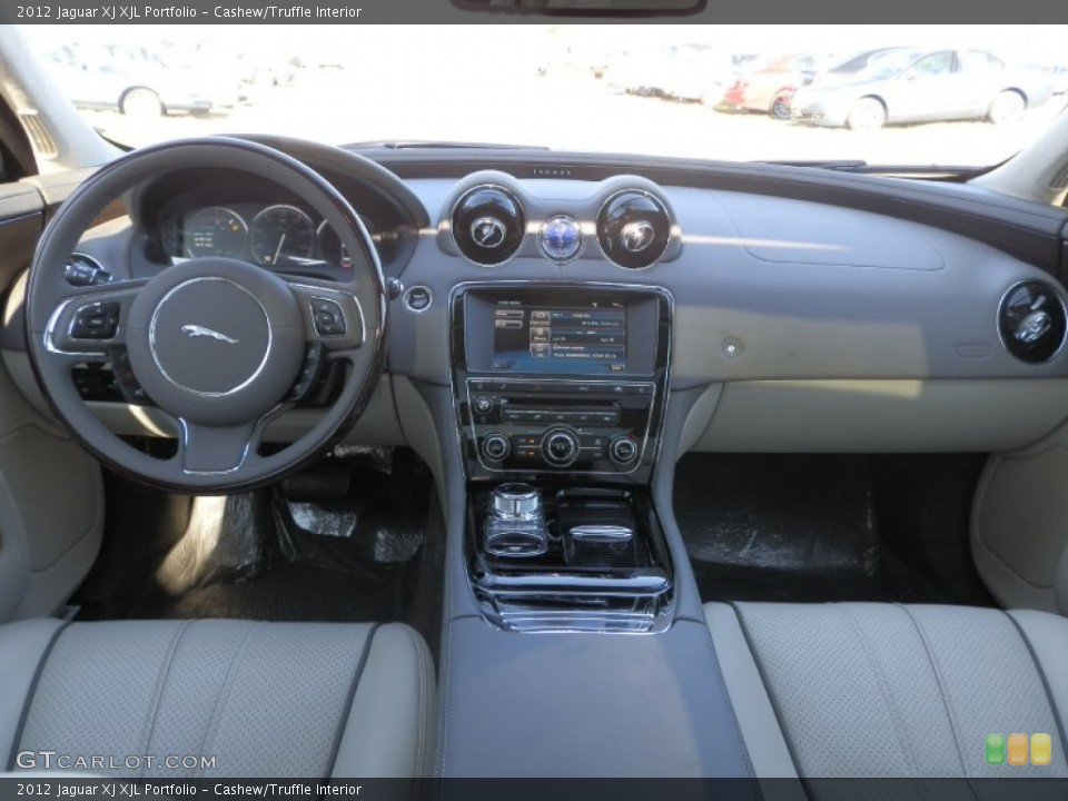 Cashew/Truffle Interior Dashboard for the 2012 Jaguar XJ XJL Portfolio #58895823