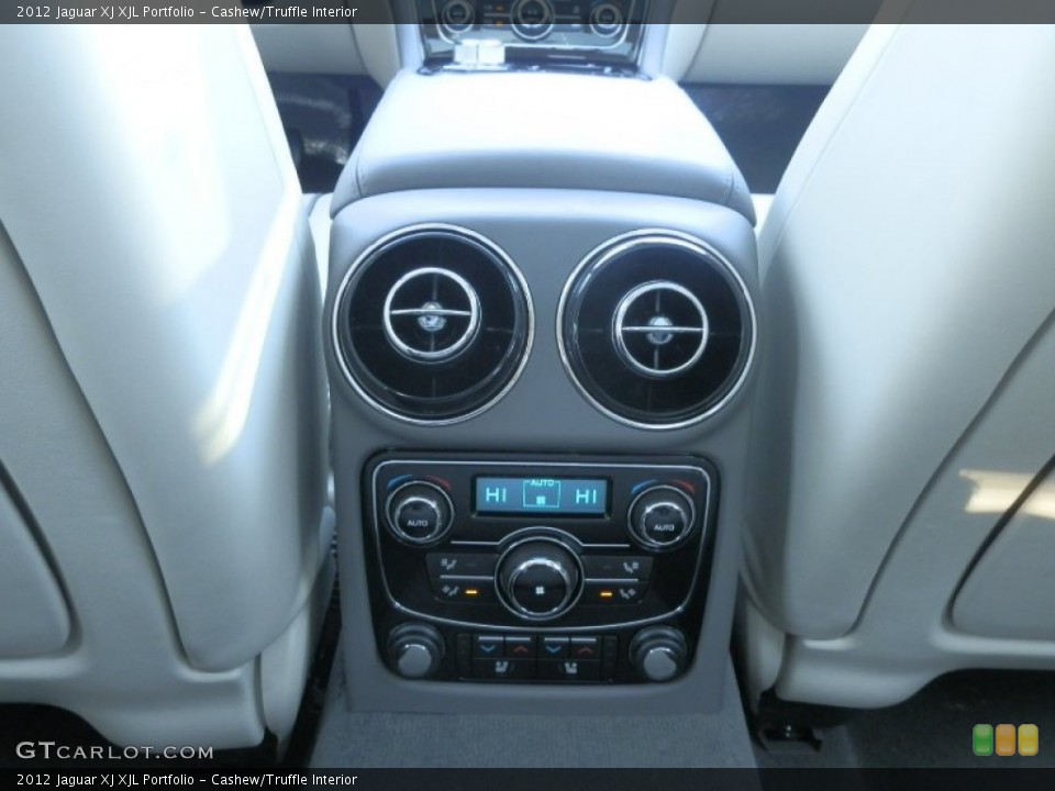 Cashew/Truffle Interior Controls for the 2012 Jaguar XJ XJL Portfolio #58895859