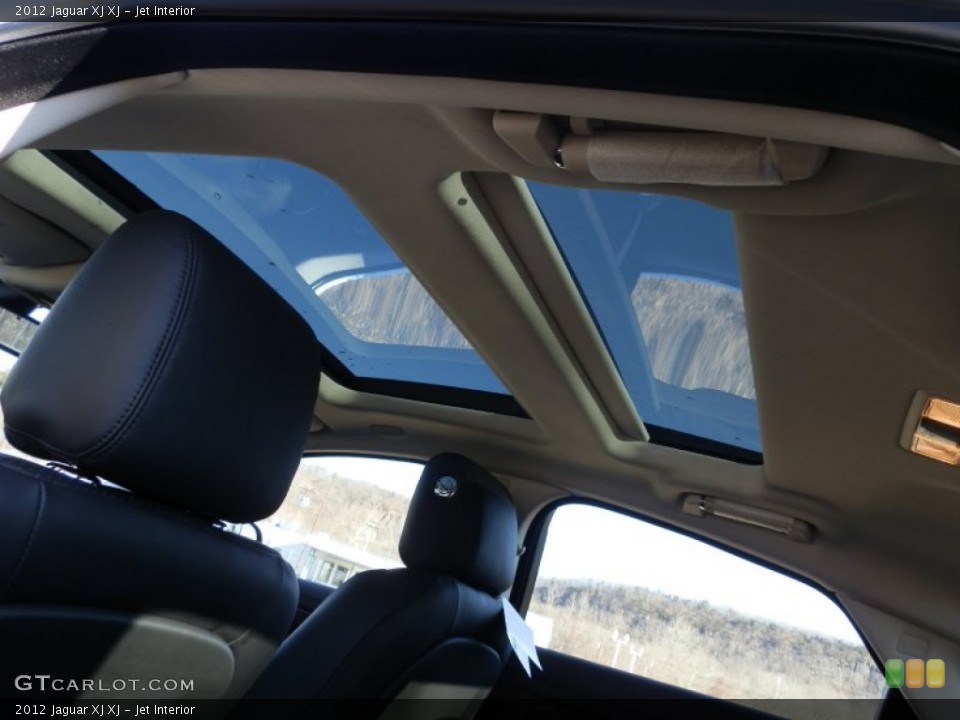 Jet Interior Sunroof for the 2012 Jaguar XJ XJ #58895994
