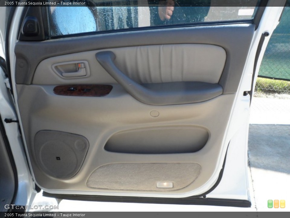 Taupe Interior Door Panel for the 2005 Toyota Sequoia Limited #58897728