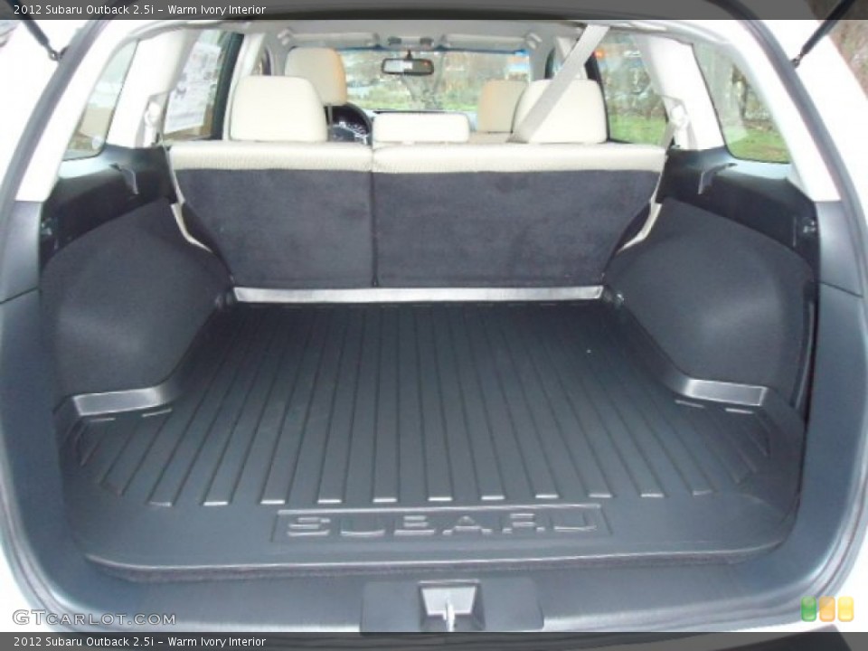 Warm Ivory Interior Trunk for the 2012 Subaru Outback 2.5i #58898529