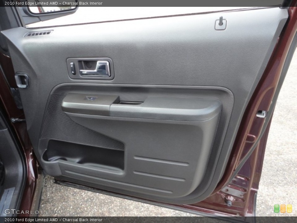 Charcoal Black Interior Door Panel for the 2010 Ford Edge Limited AWD #58898598