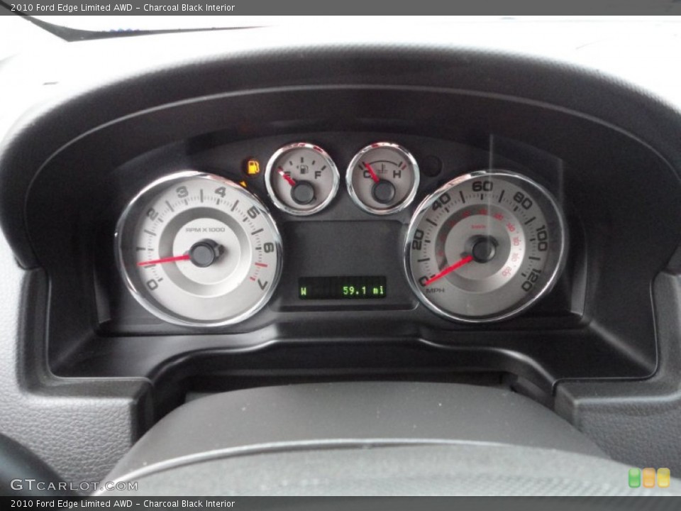 Charcoal Black Interior Gauges for the 2010 Ford Edge Limited AWD #58898637