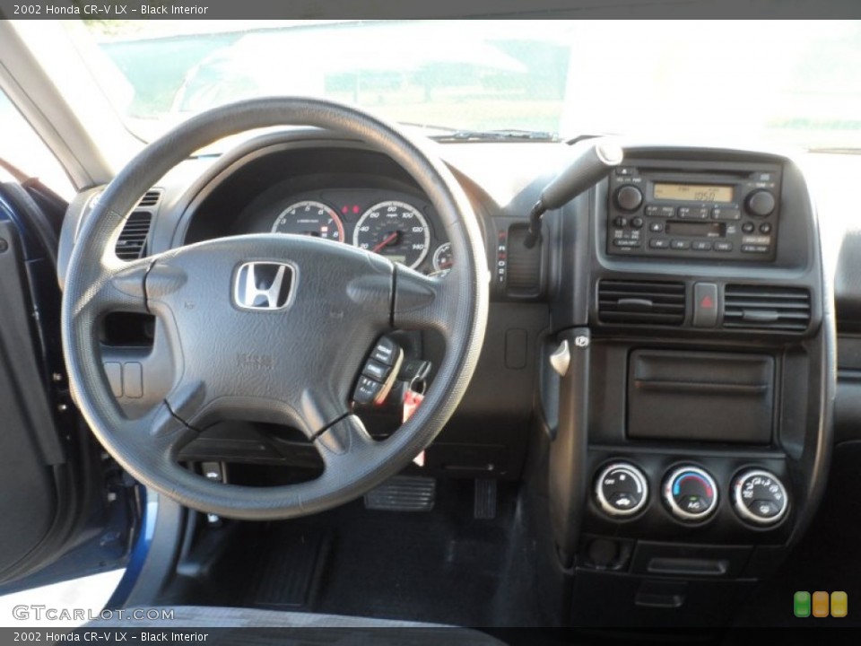 Black Interior Dashboard for the 2002 Honda CR-V LX #58898910