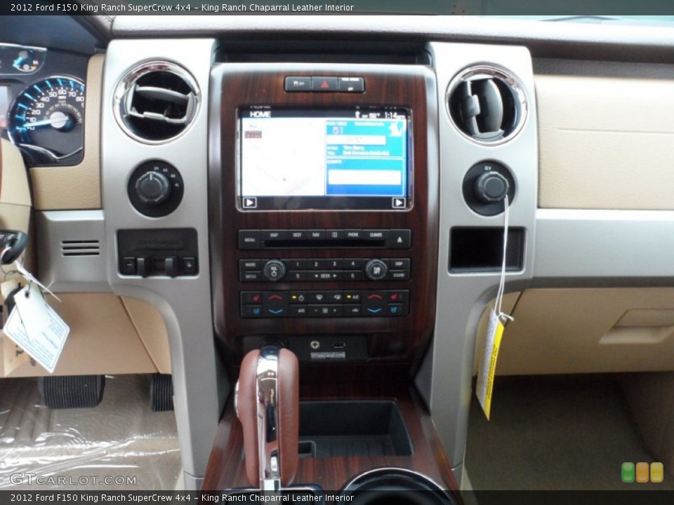 King Ranch Chaparral Leather Interior Controls for the 2012 Ford F150 King Ranch SuperCrew 4x4 #58899240