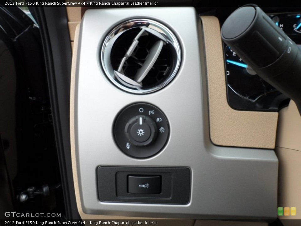 King Ranch Chaparral Leather Interior Controls for the 2012 Ford F150 King Ranch SuperCrew 4x4 #58899306