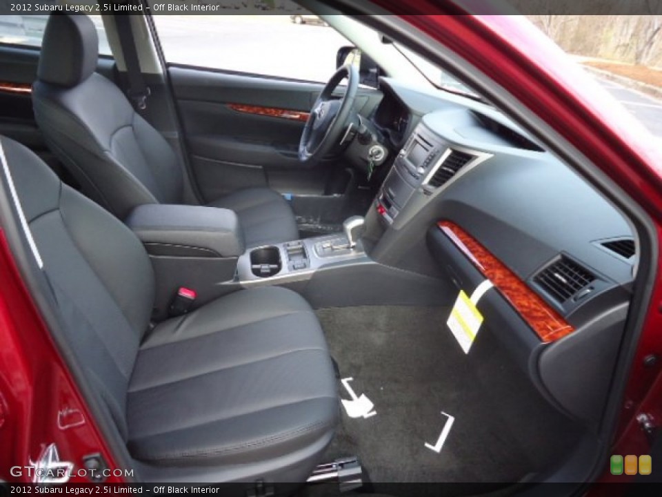 Off Black Interior Dashboard for the 2012 Subaru Legacy 2.5i Limited #58899666